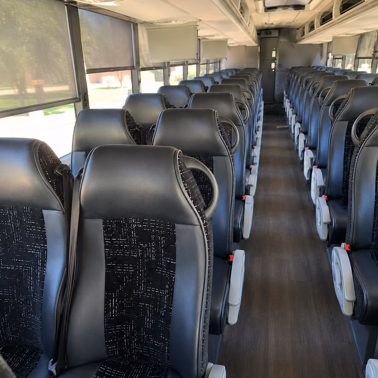 Worcester Airport Shuttle & Transportation party bus interior