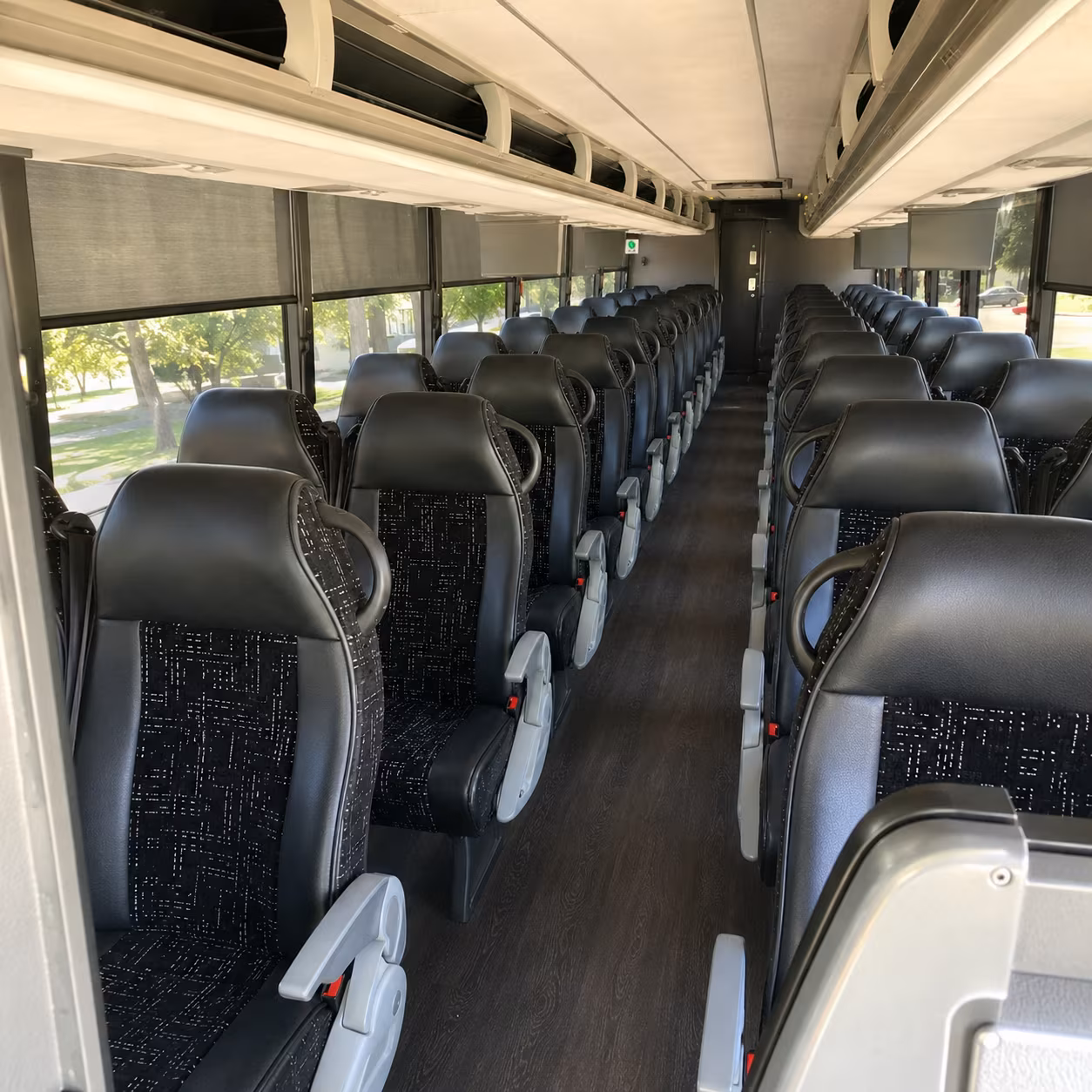 Worcester Corporate Transportation party bus interior