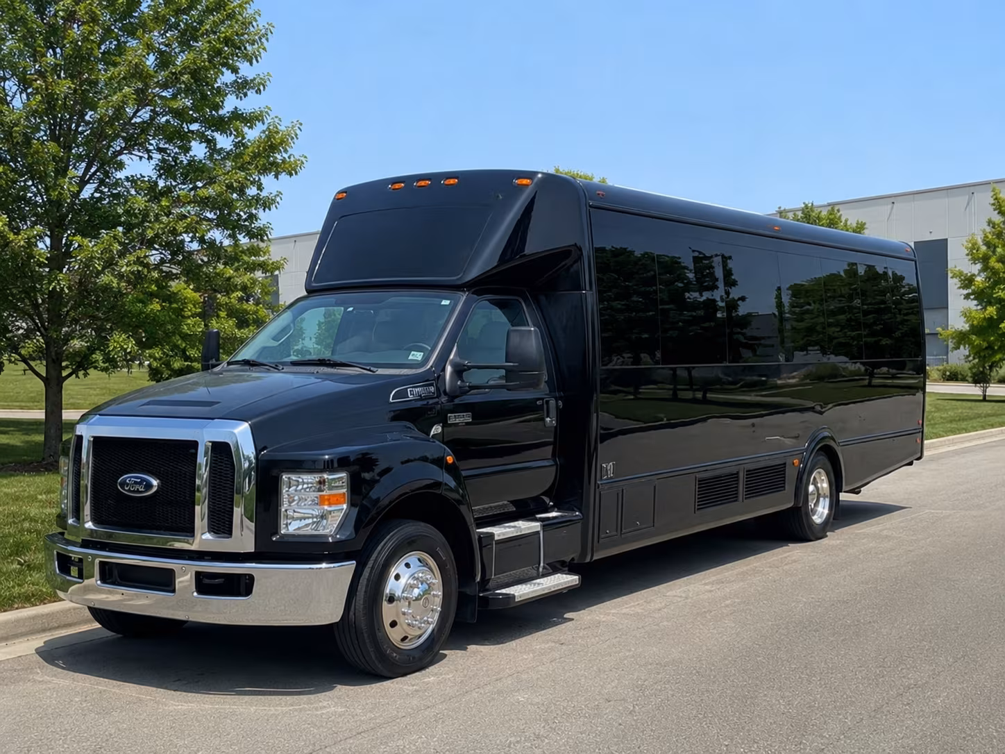 Worcester Wedding Transportation party bus interior