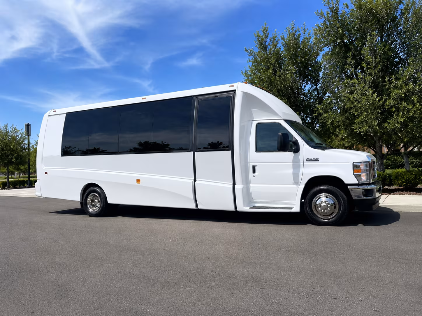 Worcester worcester airport transportation party bus exterior