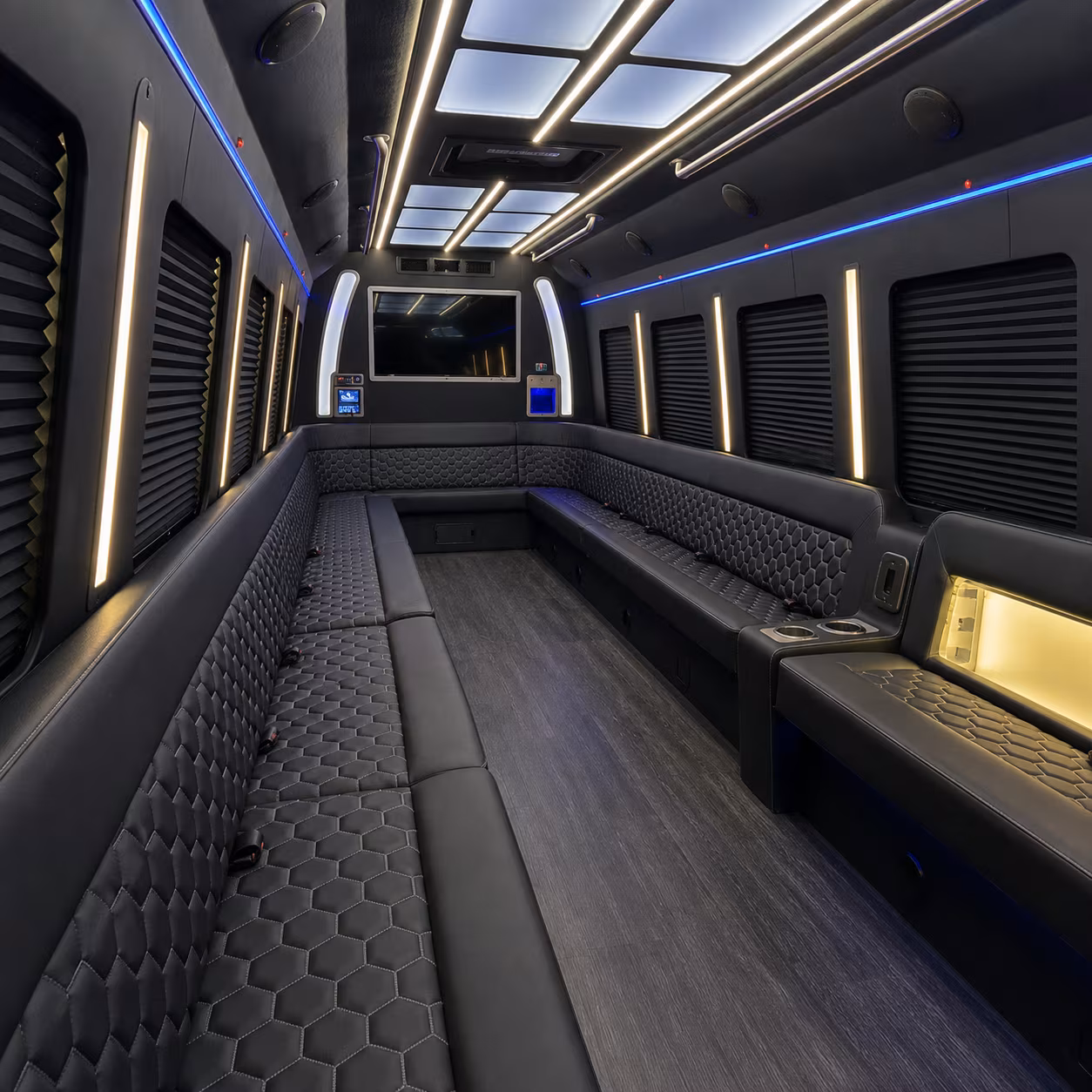 Worcester worcester prom party bus rental party bus exterior