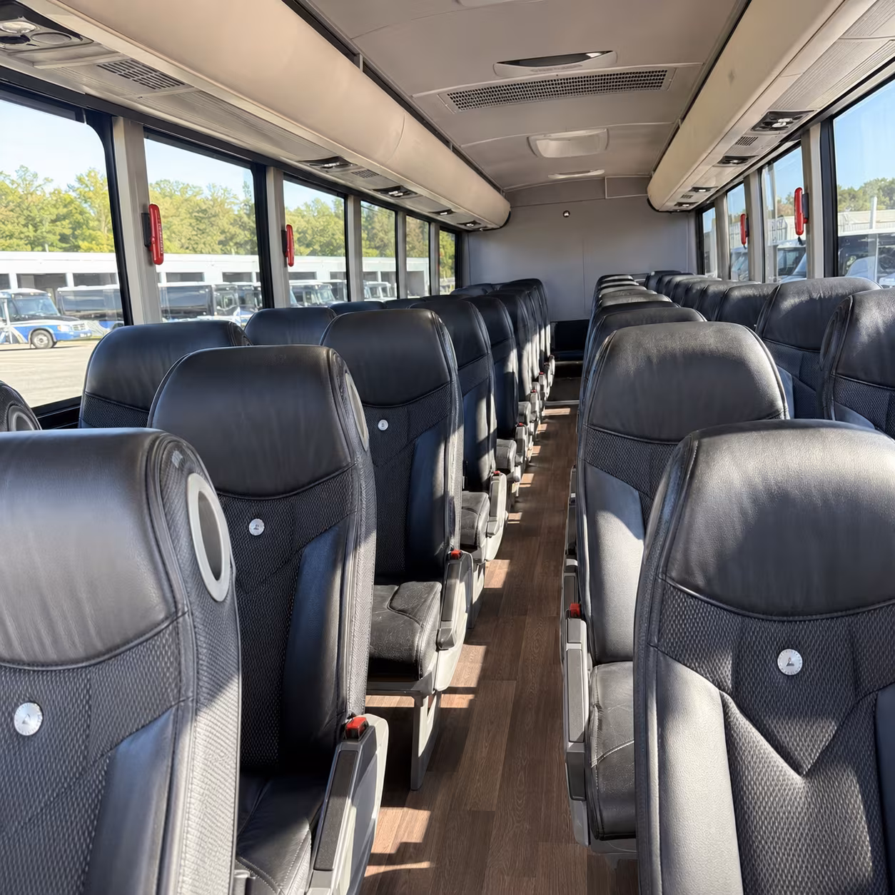Worcester worcester school event bus rental party bus exterior