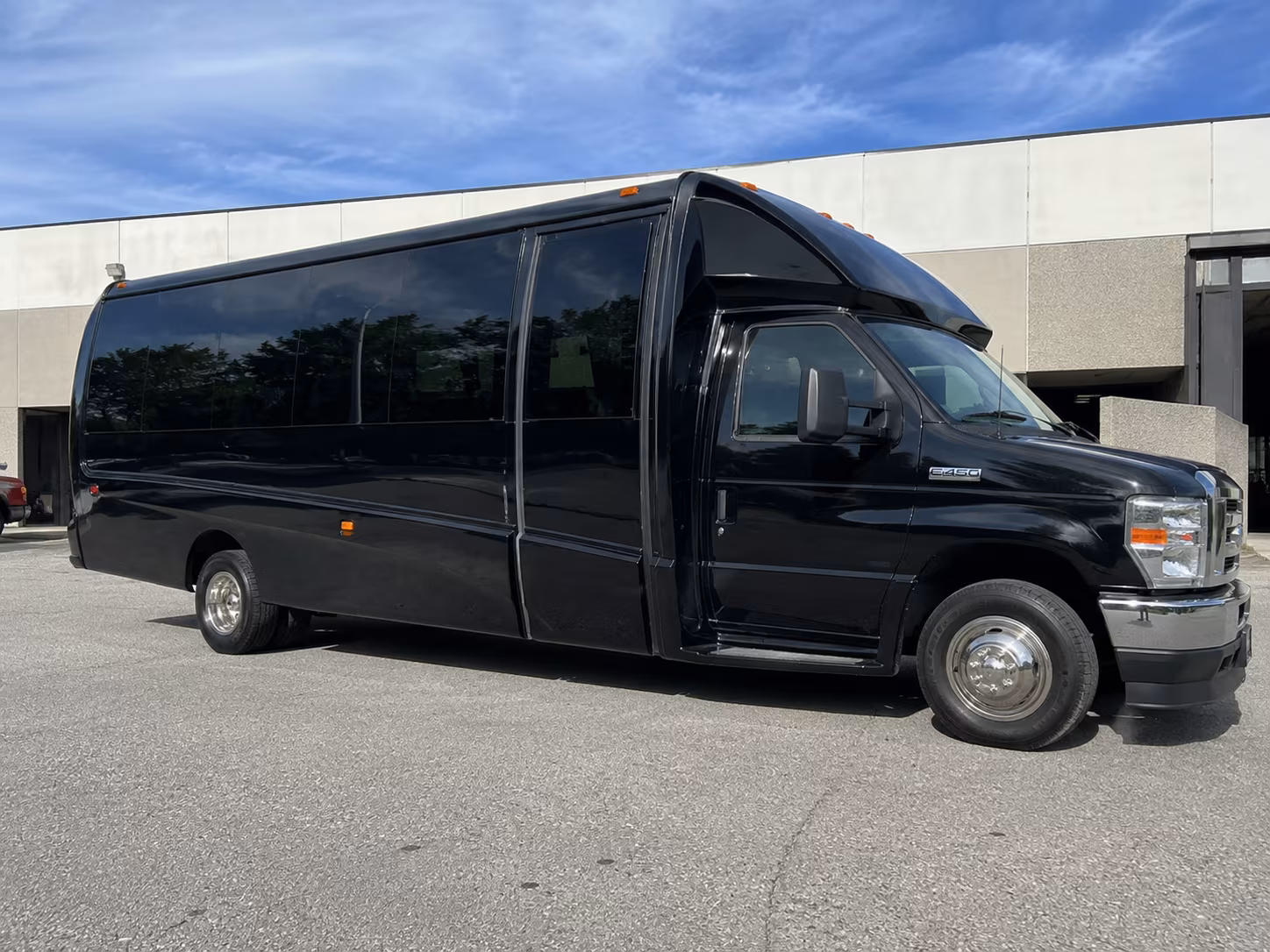 Worcester worcester school event bus rental party bus exterior