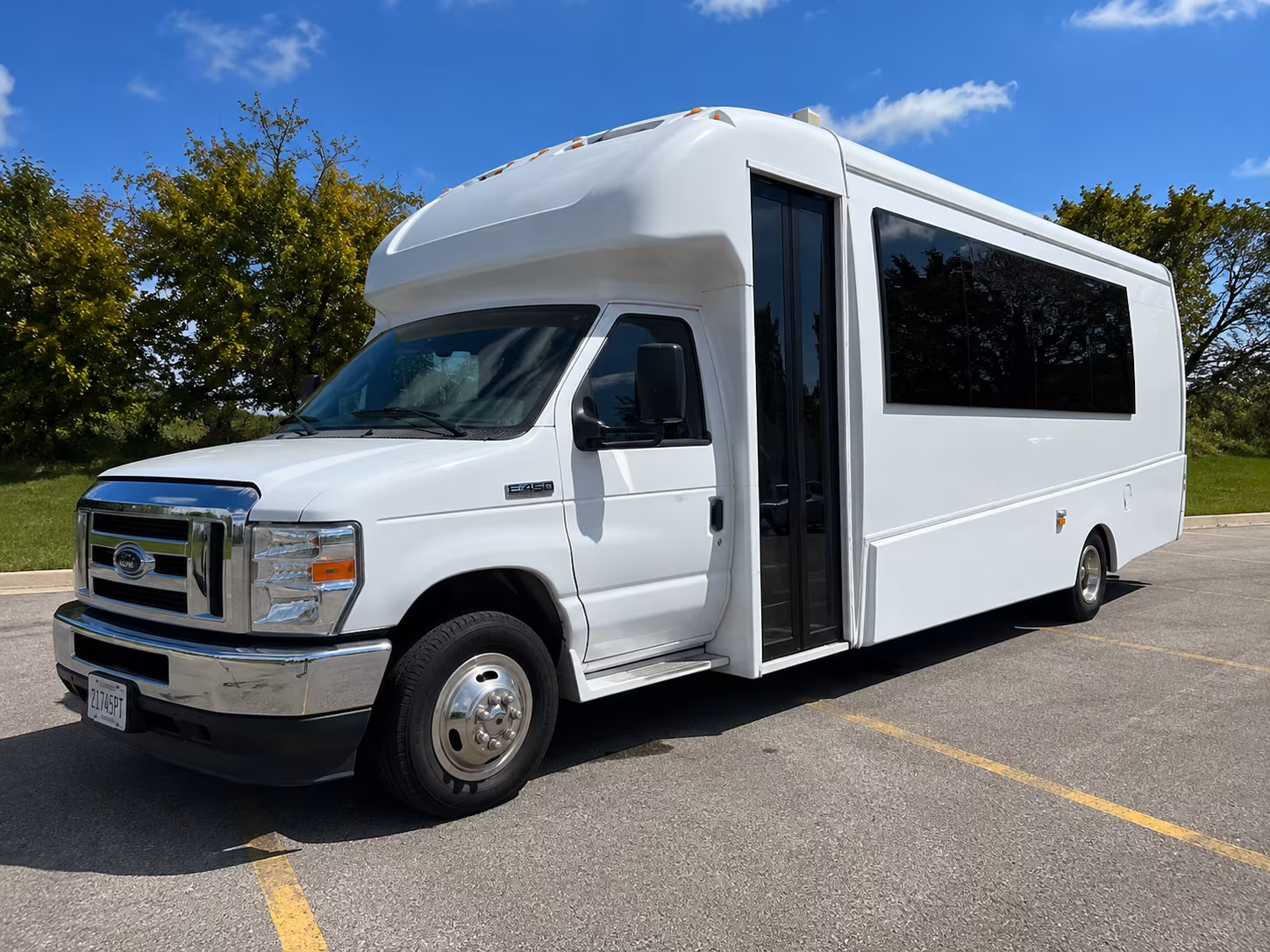 Worcester worcester wedding party bus rental party bus exterior