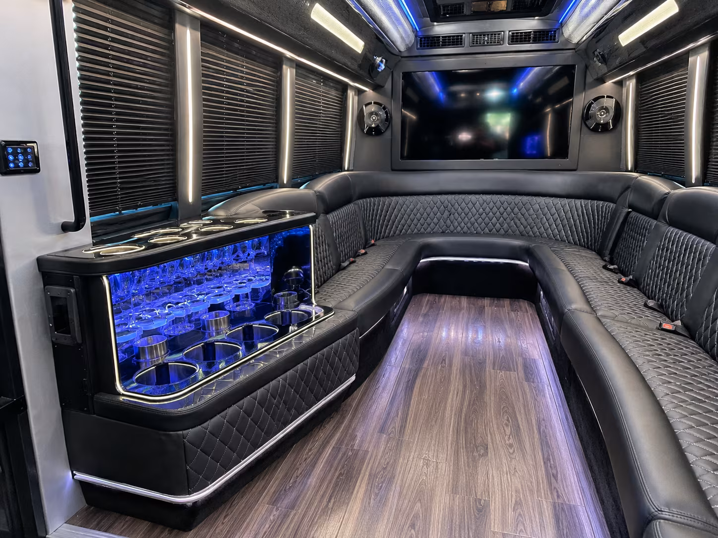 Worcester worcester wedding party bus rental party bus exterior